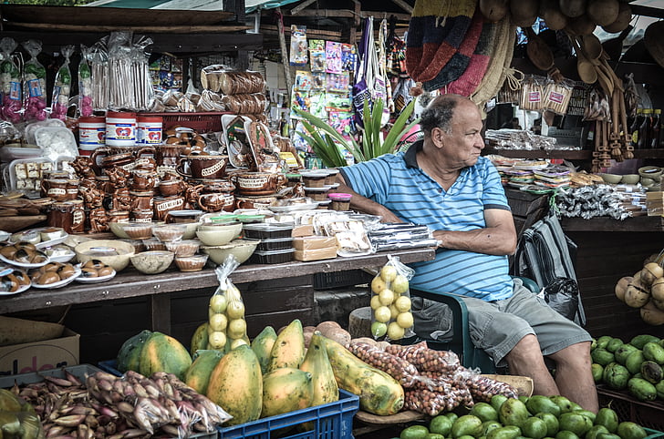 old age, work, people, fruit, food, colors