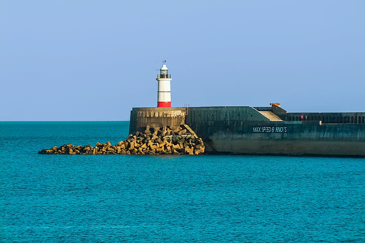Newhaven, Lighthouse, havet