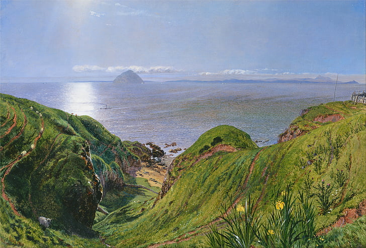 William scott, sztuka, Artystyczny, malarstwo, olej na płótnie, artyzm, krajobraz