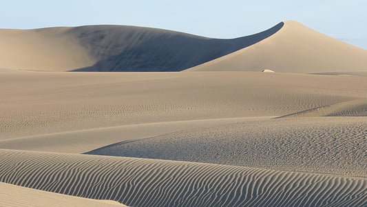 sand, field, hot, sand dune, arid, deserts, nature
