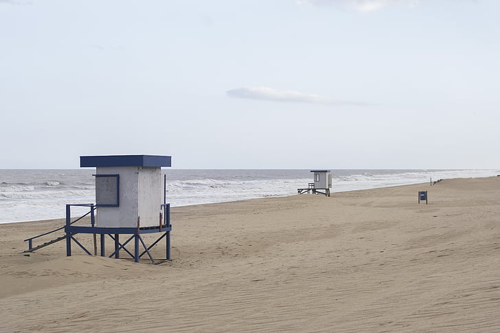 Beach, tenger, homok, Atlanti-óceán partján, óceán, Costa, Holiday
