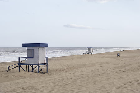 пляж, мне?, песок, Атлантическое побережье, океан, Коста, праздник