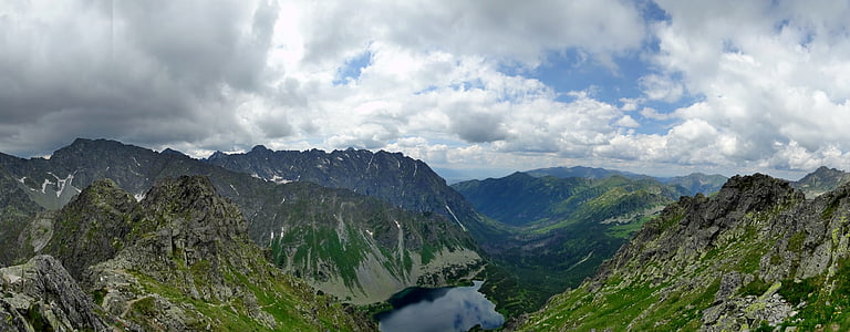 fjell, Tatry, Tatrafjellene, landskapet, natur, turisme, topper