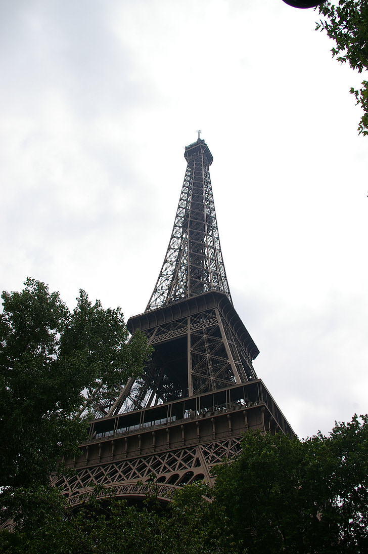 Paris, skyet, Frankrike, arkitektur, himmelen, landemerke, naturskjønne