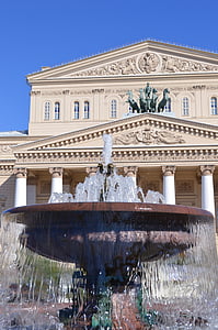 Teatro Bolshoi, cultura, balé, a fachada do, pontos turísticos, Moscou, balé russo