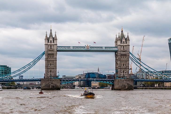 Tower bridge, London, most, reka Temza, Velika Britanija, Anglija, zanimivi kraji