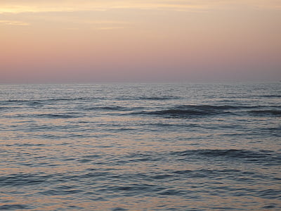 tenger, természet, táj, víz, Sky, Horizon, kék