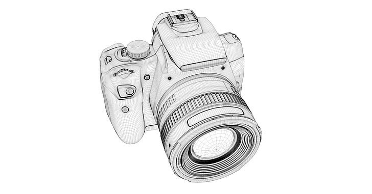 câmera, Canon, lente da câmera, fotografia, câmera digital, lente de zoom, SLR