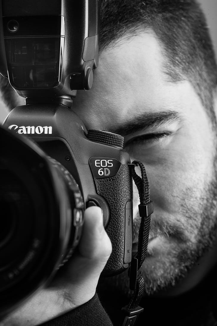 fotoğrafçı, Canon, 6d, Stüdyo, ışık, hakkında, portre