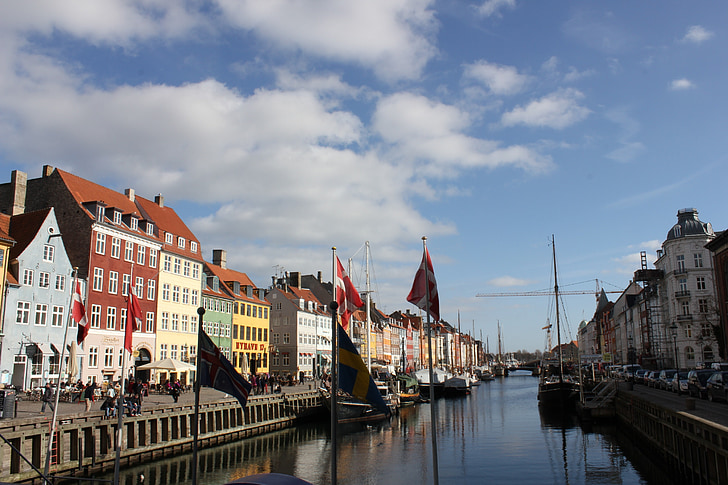 Kopenhaga, Dania, Kanał Nyhavn
