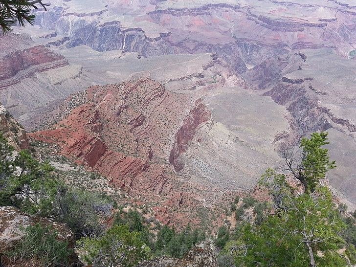 grand canyon, gorge, red, canyon, grand, landscape, national