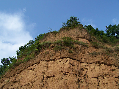 Cliff, erosion, naturen, landskap, naturliga, geologi, bildandet