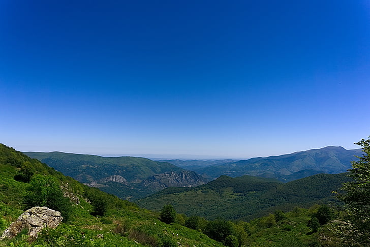 montanha, Ariège, França, paisagem