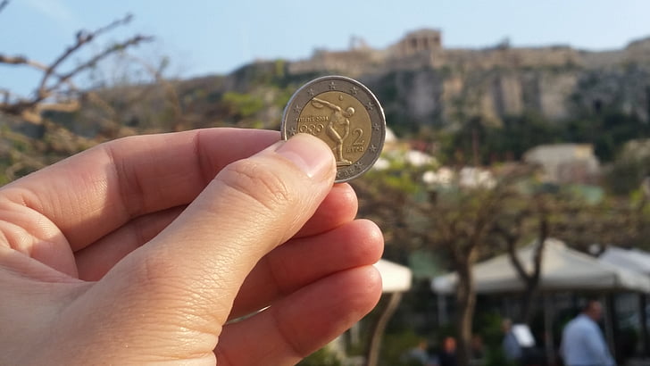 Akropolis, euro, Griekenland, grexit, euro redding, Europa, EU