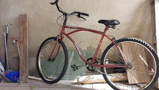 bicicleta, astillero, Campus