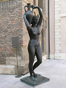 Padova, estátua, escultura, Itália, Veneto, arte