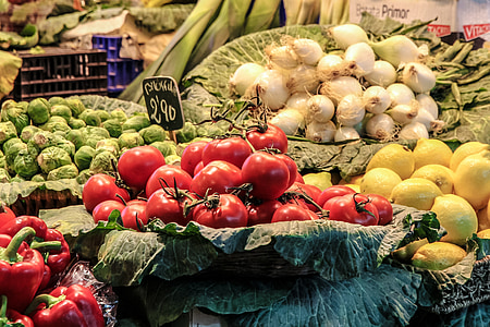 frugt, grøntsager, marked, kaldet rothmans