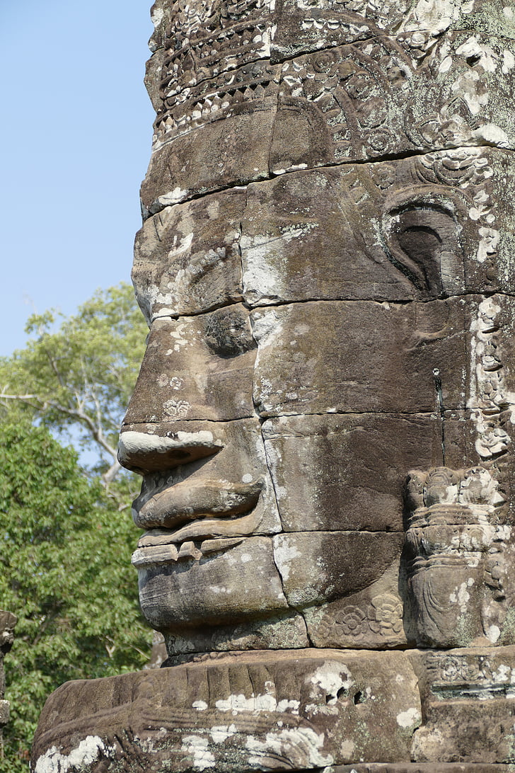 Kambodža, Angkor, Azija, šventyklos kompleksas, istorija, Bayon, šventykla