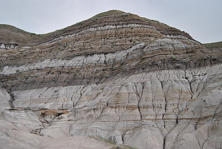 Drumheller, Alberta, Badlands, Kanada, erosion, Utomhus, naturen
