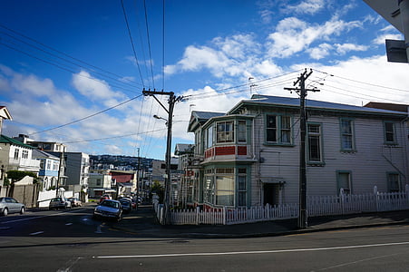 Uus-Meremaa, Wellington, autorongi, Road, Center, City