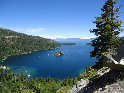 Emerald bay, Lake tahoe, Californië