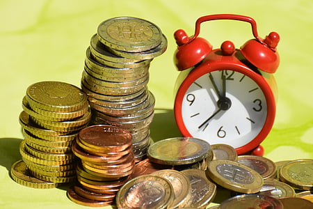 el tiempo es dinero, monedas, moneda, euros, efectivo y equivalentes de efectivo, Reserva, Finanzas