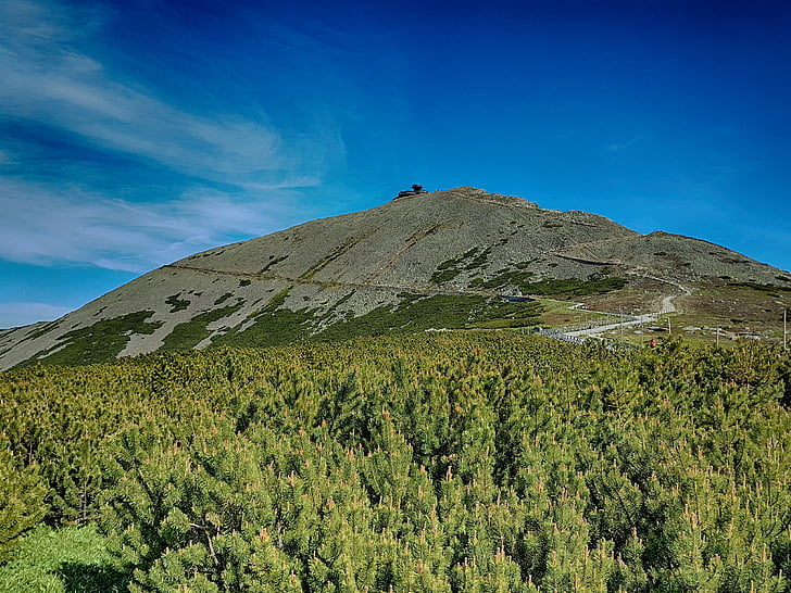 giant Krkonošebergen, bergen, Holiday, vandringsleder, naturen, Mountain trekking, Visa