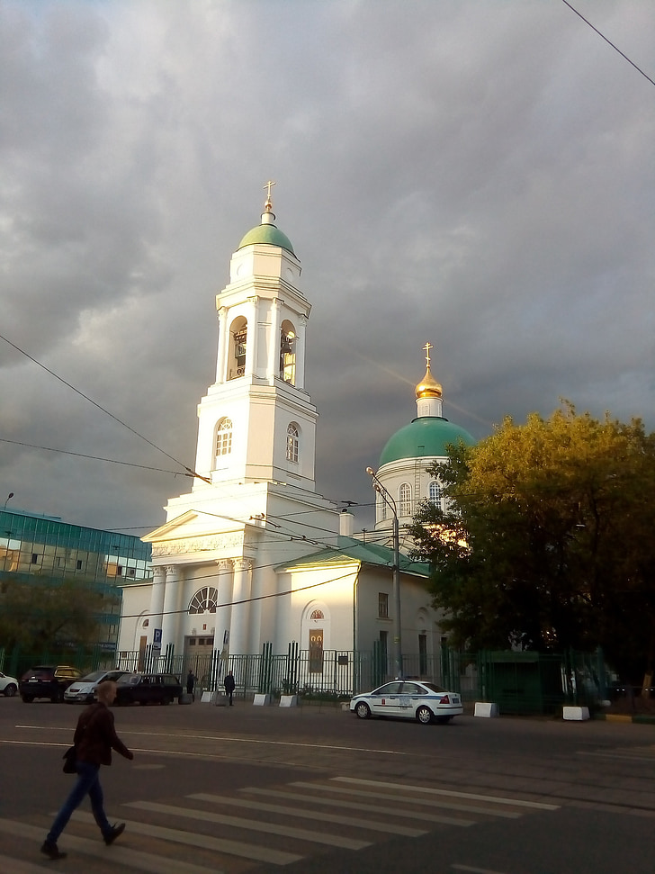 kerk, Moskou, dubininskaya straat