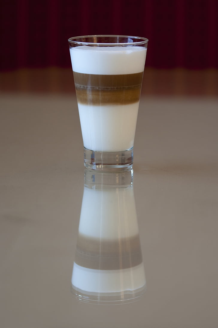 kaffe, café au lait, skum, cappuccino, latte macchiato, mjölk café, Aroma