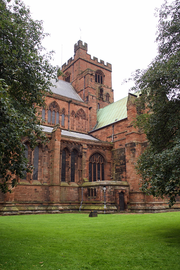 katedralen, Carlisle, Episcopal se, gotisk, Cumbria, England