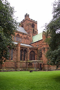 Catedral, Carlisle, seu episcopal, gòtic, Cumbria, Anglaterra