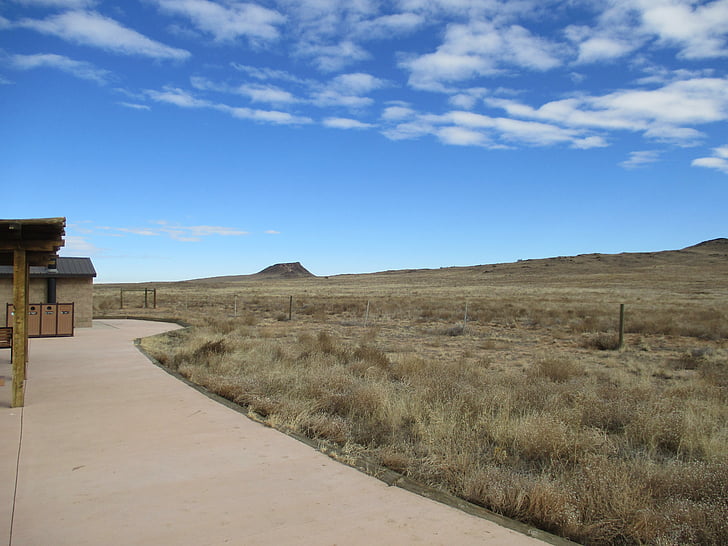 cielo, Southwest, Nuevo México, Albuquerque, Turismo, desierto, sendero
