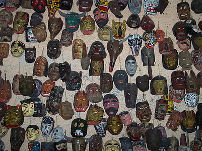 маски, Гватемала, култура, плавателни съдове, тържествено