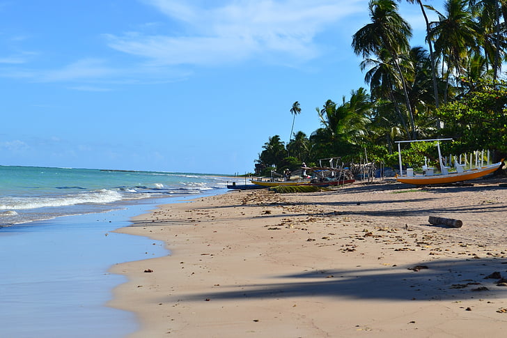 Maceió, Brazilija, Beach, morje, Karibi