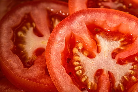 pomidorų, raudona, salotos, maisto, šviežios, daržovių, sveikas