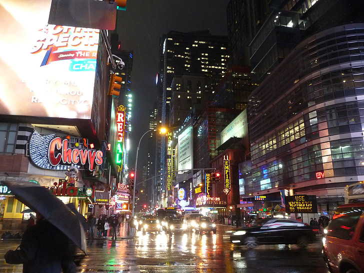 New york, Times square, Manhattan, NYC, ny, město, ulice