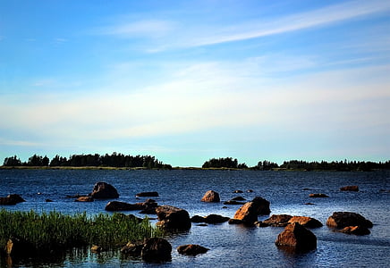 water, archipelago, the kvarken archipelago, finland, nature, outdoors, lake