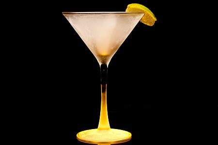 refrigerados martini, copo de Martini, coquetel