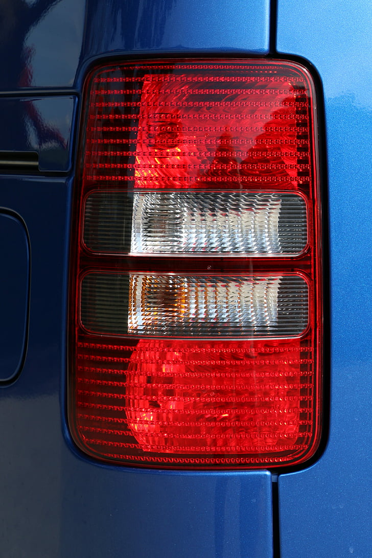 auto, vehicle, volkswagen, back light, brake light, pkw, lamp