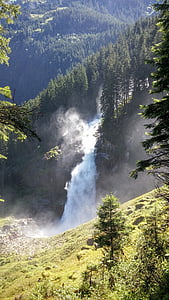 krimml, waterfall, water, nature, pinzgau, salzburg, austria