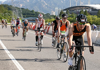 Ironman 3, Fahrrad, Übung, Sport, Fahrrad, Radfahren, Sport-Rennen