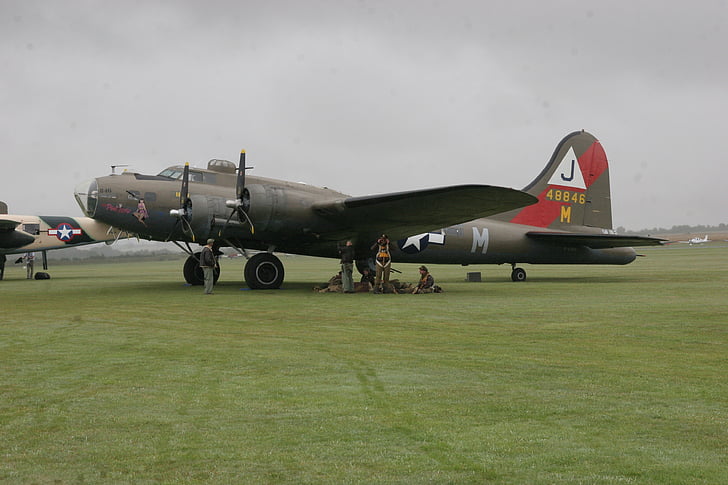 Boeing, B17, Αγγλία, Ηνωμένο Βασίλειο, ιστορικά, παγκόσμιος πόλεμος, αεροσκάφη