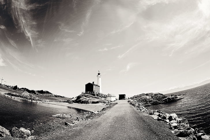 Lighthouse, Dovolenka, Victoria, pamiatka, Shore, Beach, Ocean