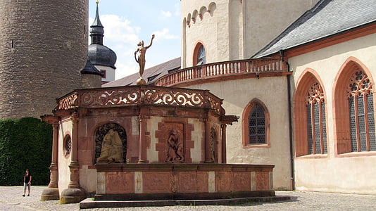 Würzburg, Cetatea rus, fantana