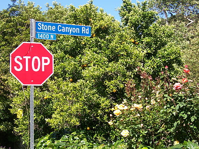 Stop, tanda, Amerika Serikat