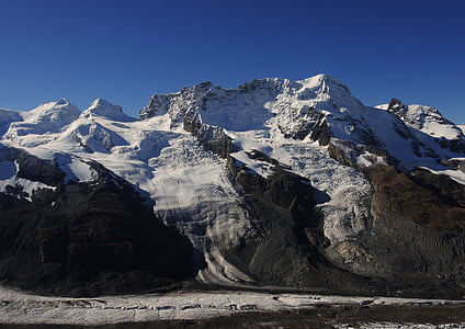 glaciar de, Suiza, naturaleza, montañas