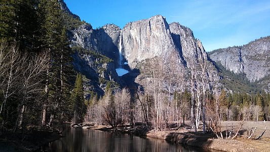 Yosemite, California, nacional, Parque, naturaleza, montaña, Sierras