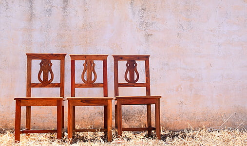 sillas, Mediterráneo, asiento, esperar, lugar para esperar, caliente, seco