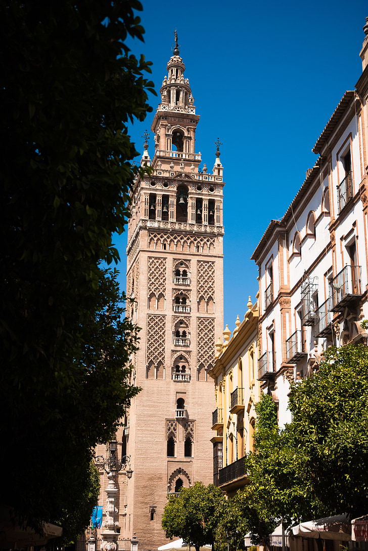 Sevilla, Španija, cerkev, katedrala, turizem, stolp