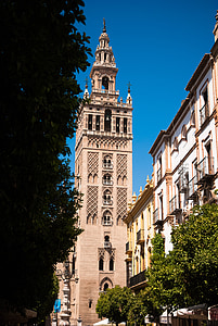 Sevilla, Hiszpania, Kościół, Katedra, Turystyka, Wieża